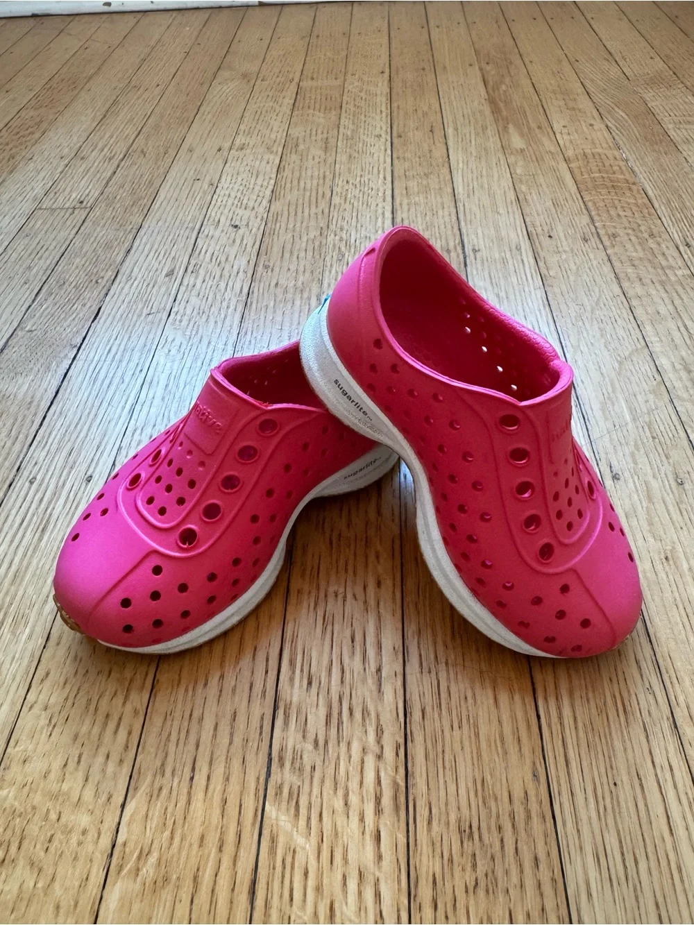 Native Robbie Sugarlite Pink Slip On Shoes size toddler 5